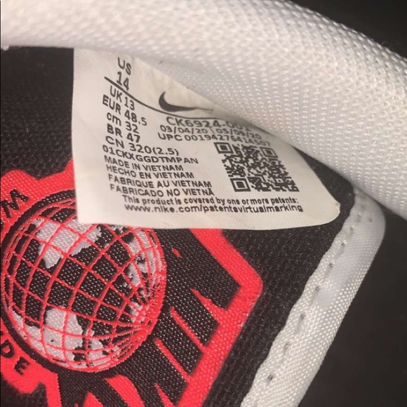 Nike Air Force 1 Low '07 LV8. Size 14 in men’s. Mint condition. - Picture 3 of 3